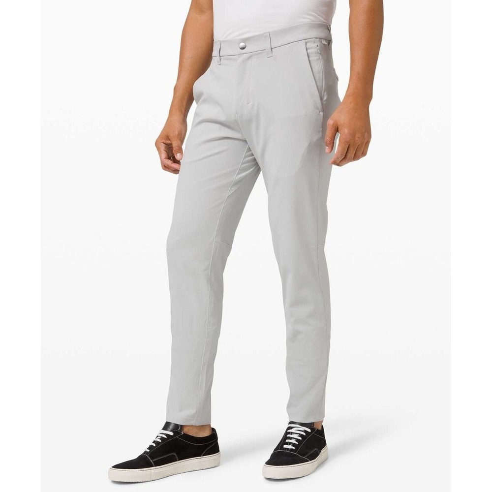 Lululemon Commission Slim-Fit Pant WovenAir Light Vapor 32x30 Ventlight Mesh